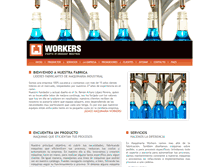 Tablet Screenshot of maquinariaworkers.com